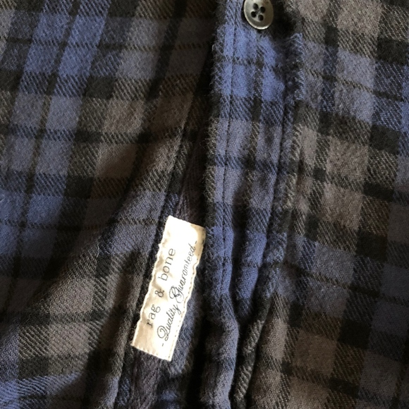 Rag & Bone Men’s Tailored Workwear Flannel XXL - Picture 2 of 8